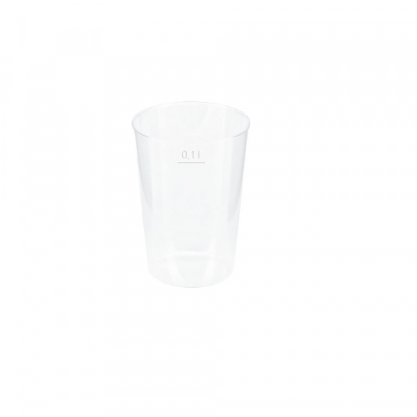 Pfandbecher PP Becher Trinkbecher 100ml 4 oz für Festivals, Partys & mehr (40 Stk.)
